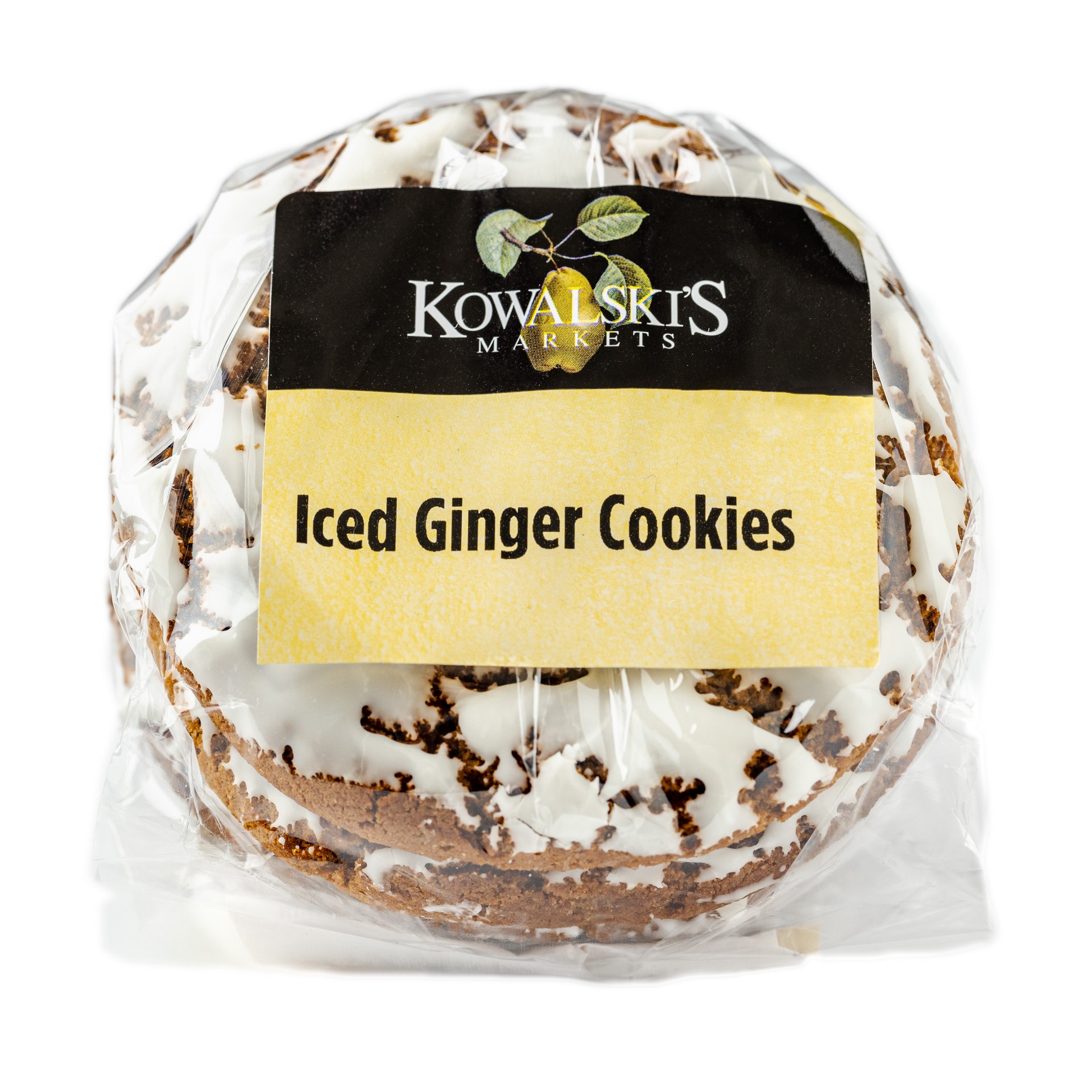 slide 1 of 1, Iced Ginger Cookies, 