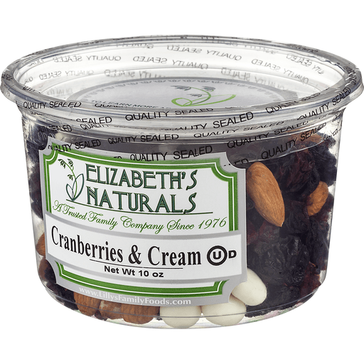 slide 3 of 8, Elizabeth's Naturals Cranberries & Cream, 10 oz