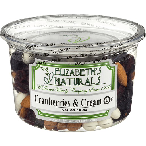 slide 1 of 8, Elizabeth's Naturals Cranberries & Cream, 10 oz