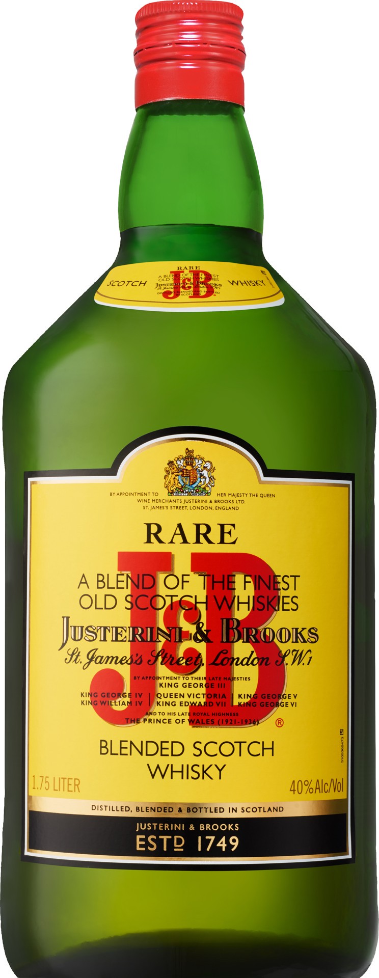 slide 1 of 7, J&B Rare Blended Scotch Whisky, 1.75 L, 1.75 liter