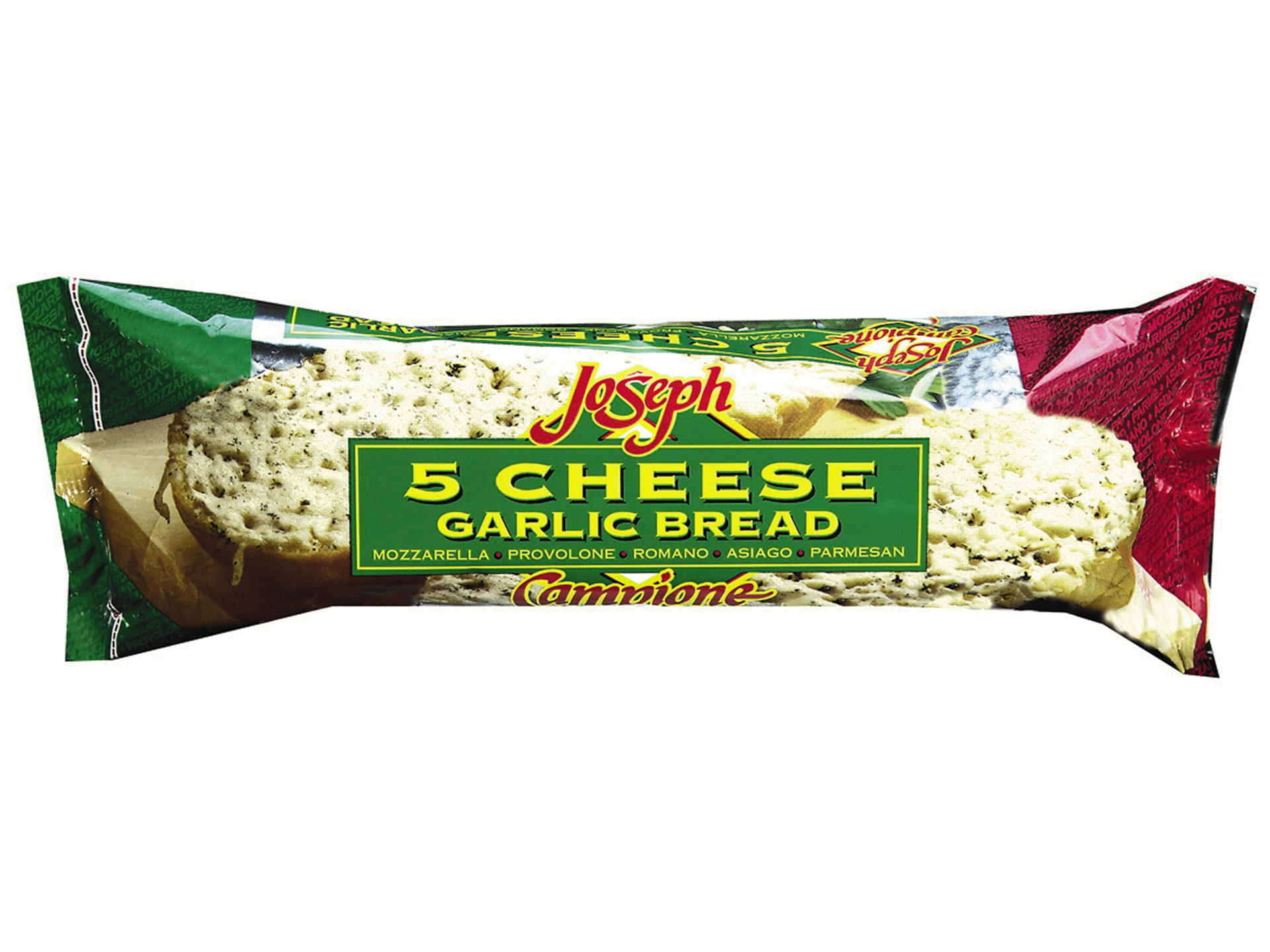 slide 1 of 1, Joseph Campione Five Cheese Frozen Garlic Bread, 11.75 oz