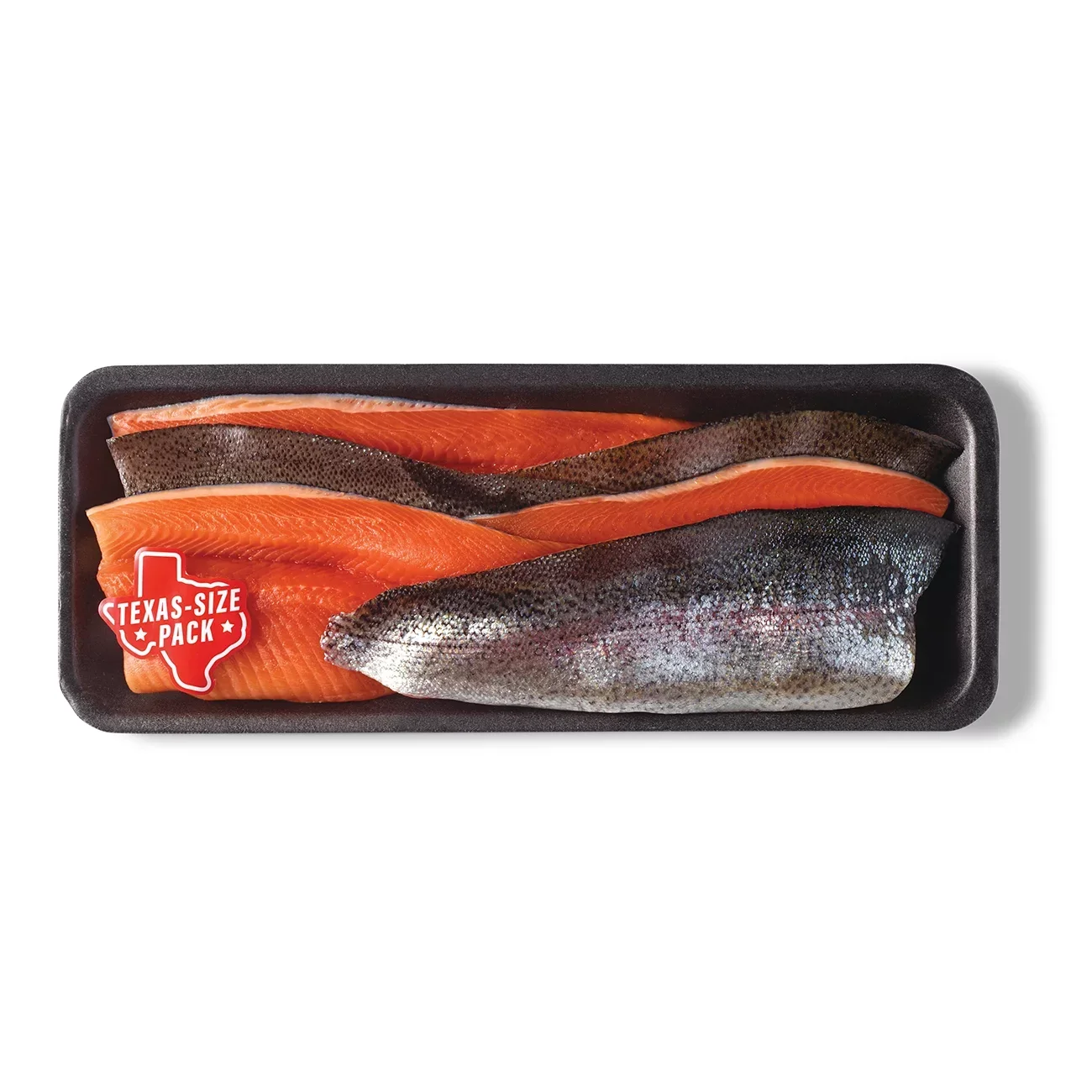 slide 1 of 1, H-E-B Fish Market Fresh Red Rainbow Trout Fillets - Texas-Size Pack, per lb