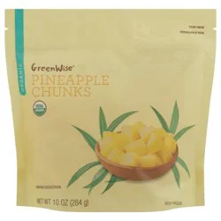GreenWise Pineapple Chunks, Organic