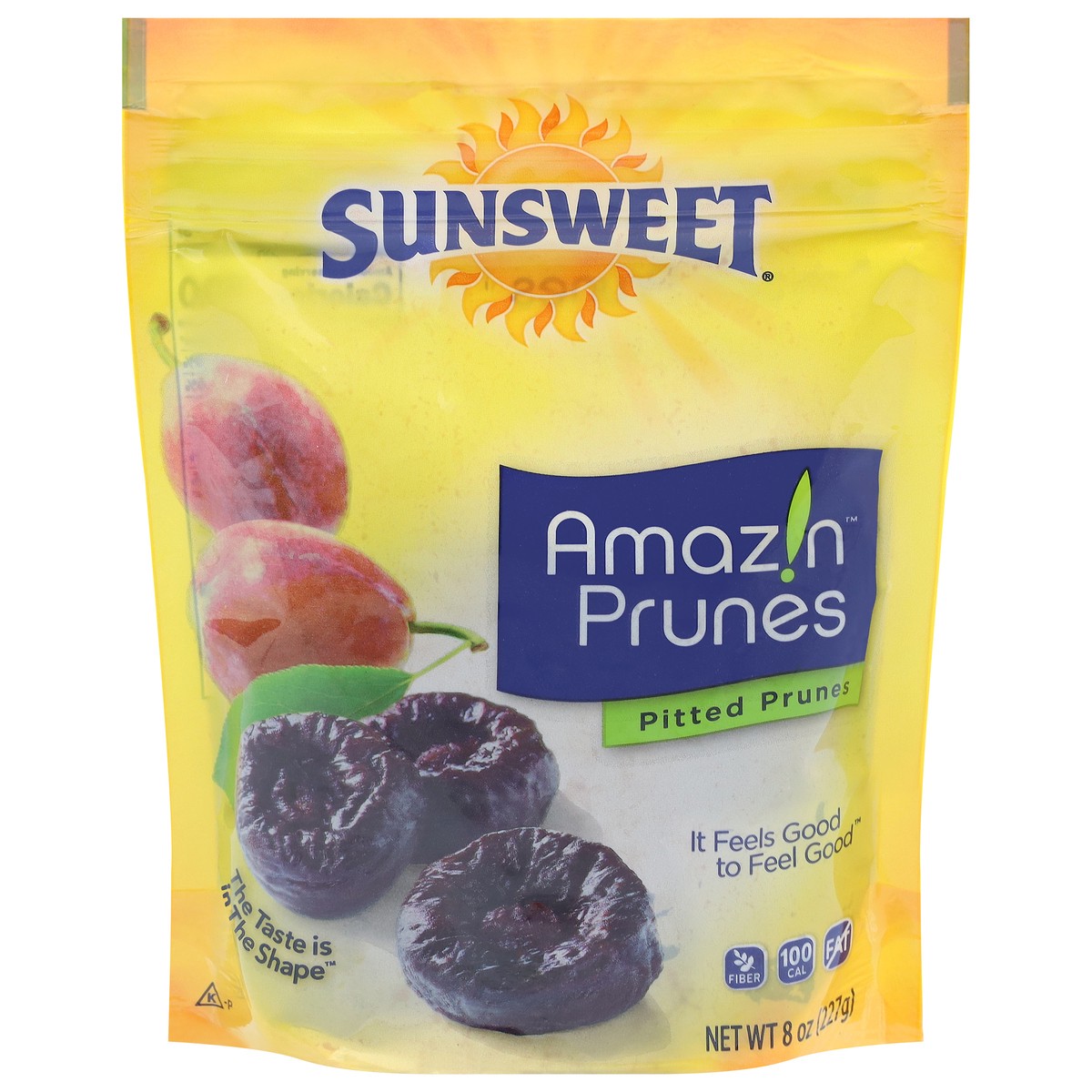 slide 1 of 11, Sunsweet Prunes, Pitted, Orange Essence, 7 oz