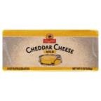 slide 1 of 1, ShopRite Mild Cheddar Cheese Bar, 8 oz