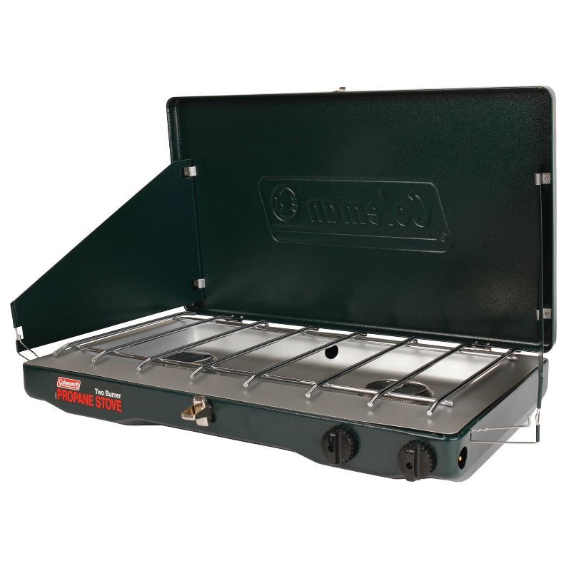 slide 2 of 7, Coleman Classic 2-Burner Propane Stove, 1 ct