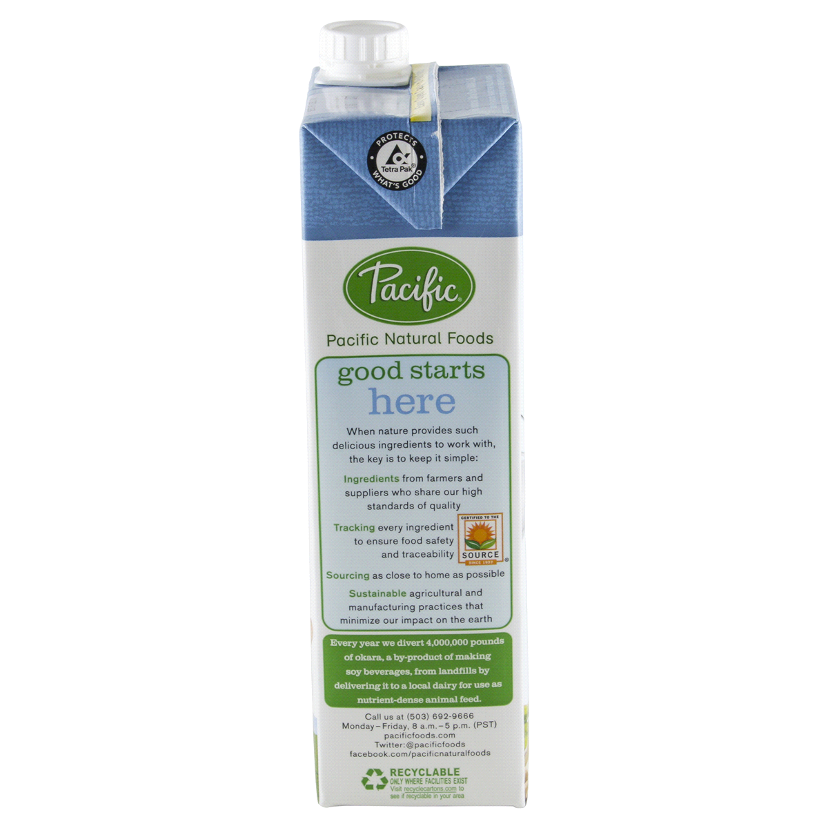 slide 4 of 4, Pacific Foods Ultra Soy Vanilla Plant-Based Beverage, 32 fl oz