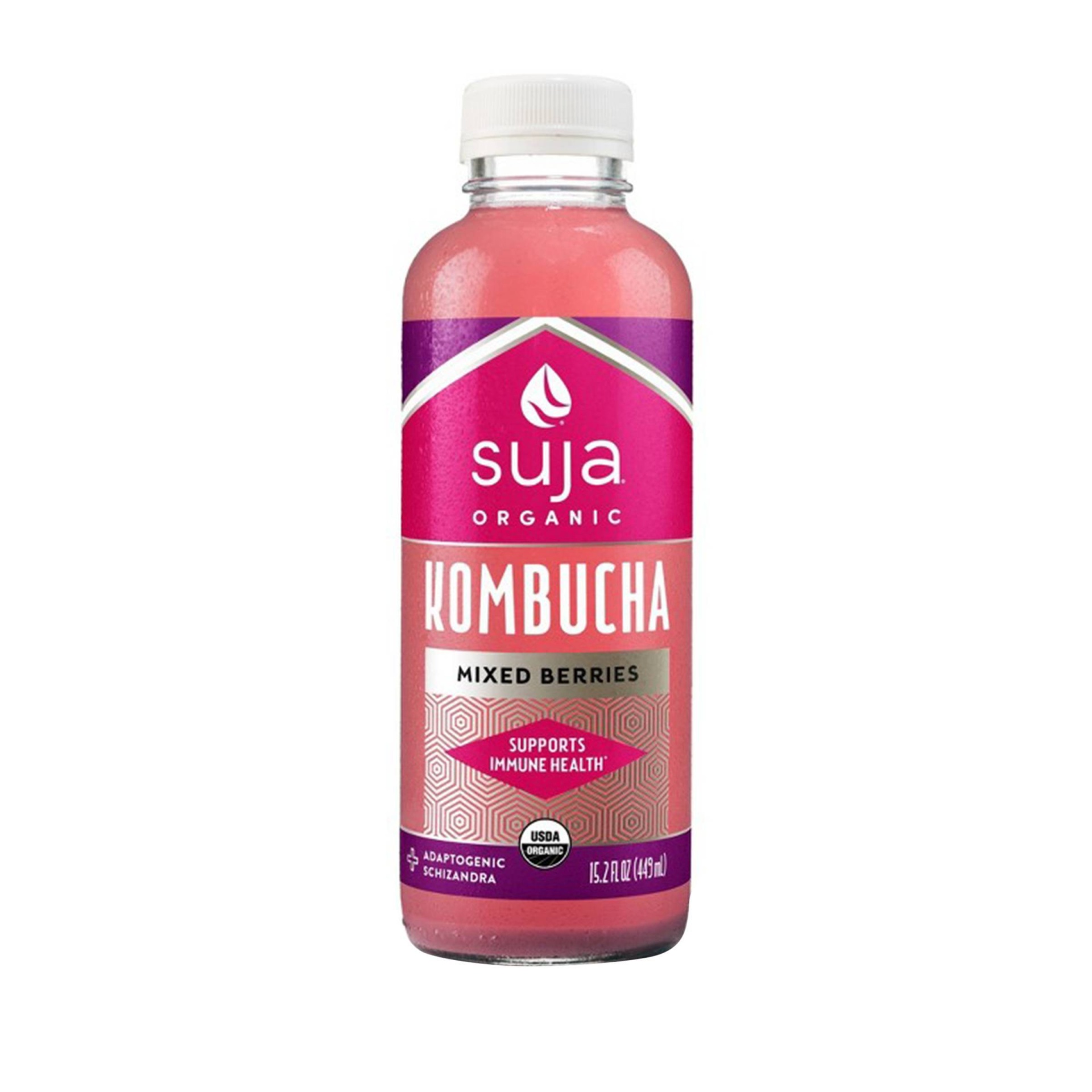 slide 1 of 1, Suja Kombucha Mixed Berries, 15.2 fl oz