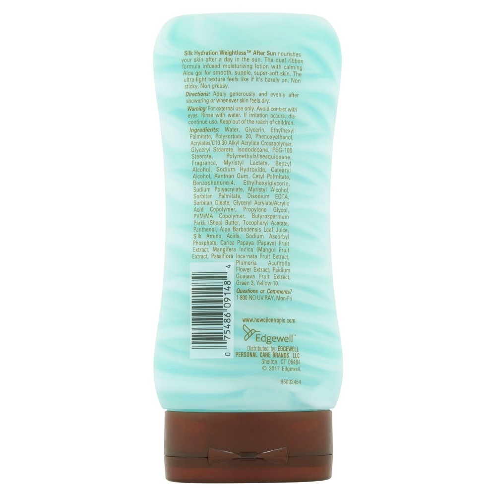 slide 2 of 3, Hawaiian Tropic Silk Hydration Weightless After Sun Lotion, 6 fl oz