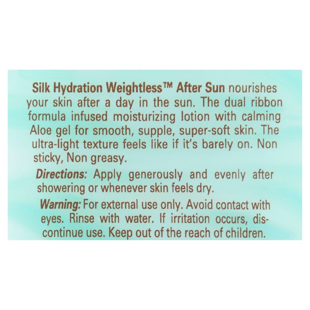 slide 3 of 3, Hawaiian Tropic Silk Hydration Weightless After Sun Lotion, 6 fl oz