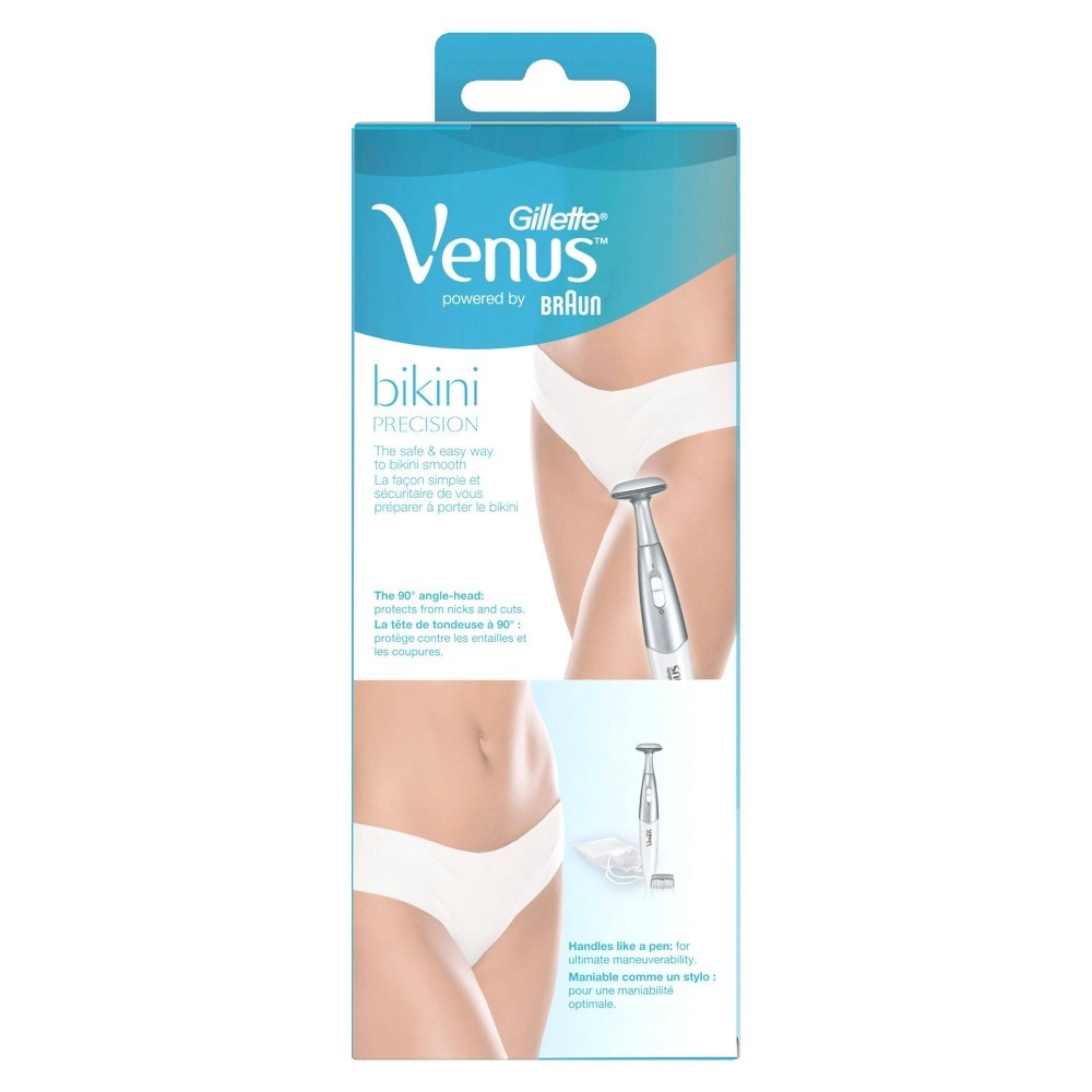 slide 7 of 7, Venus Bikini Precision Women's Trimmer + 2 Attachments, 1 ct