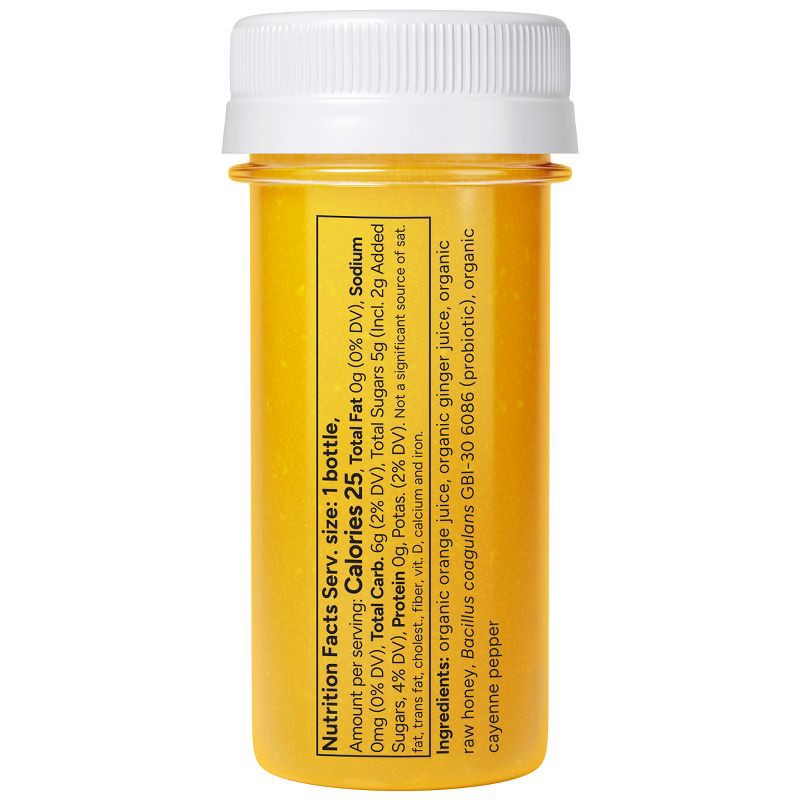 slide 3 of 10, So Good So You Immunity Ginger with Cayenne Organic Probiotic Shot - 1.7 fl oz, 1.7 fl oz