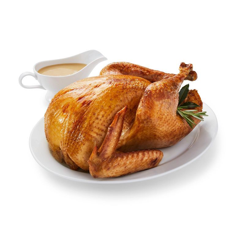 Premium Basted Young Turkey - Frozen - 10-16lbs - Price Per Lb