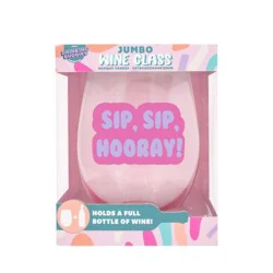 NPW 26oz Giant Wine Glass Gold