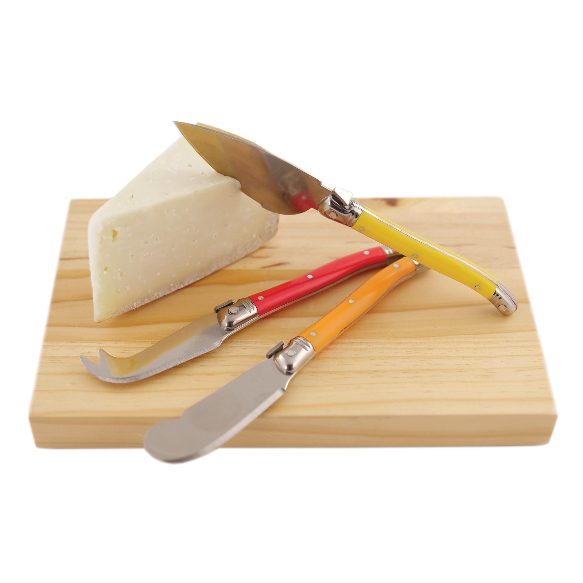 slide 2 of 5, true Enamel Cheese Knives, 4 ct