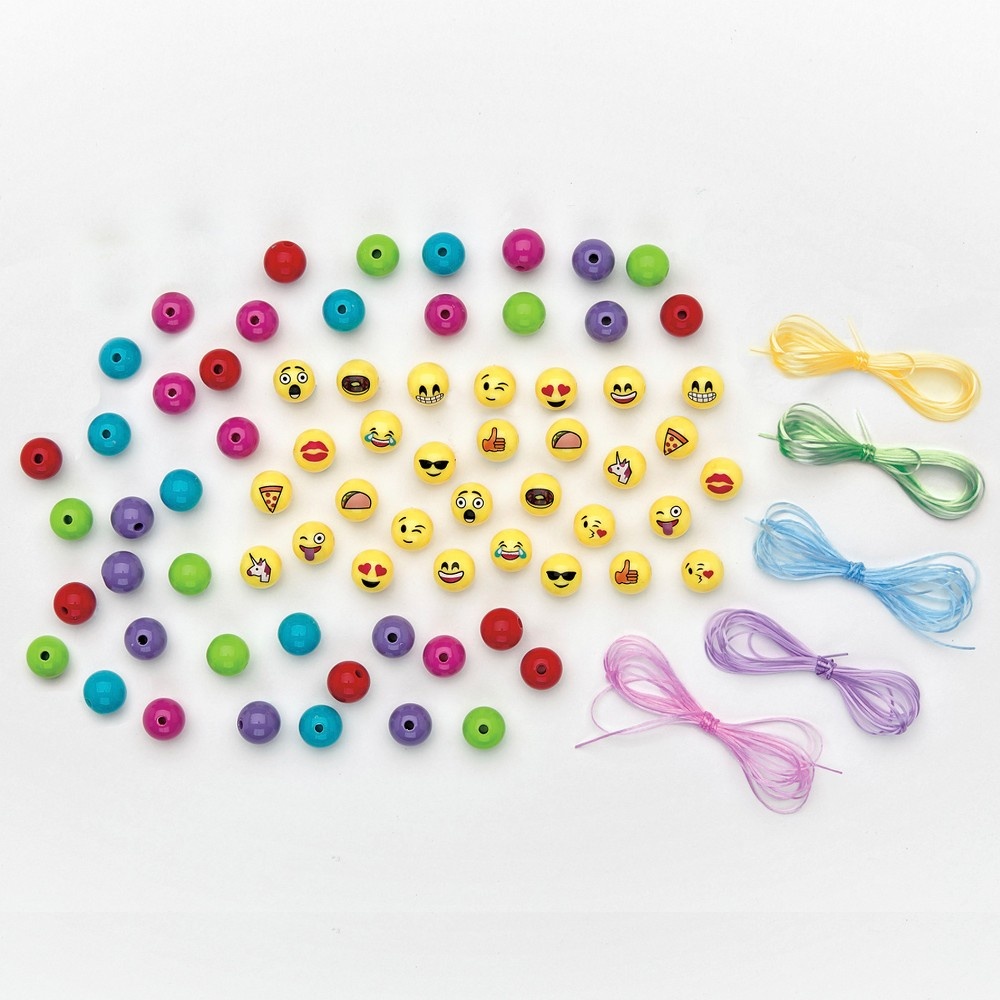 slide 2 of 8, Creativity for Kids Jewelry Kit - Emoji Bracelets, 1 ct