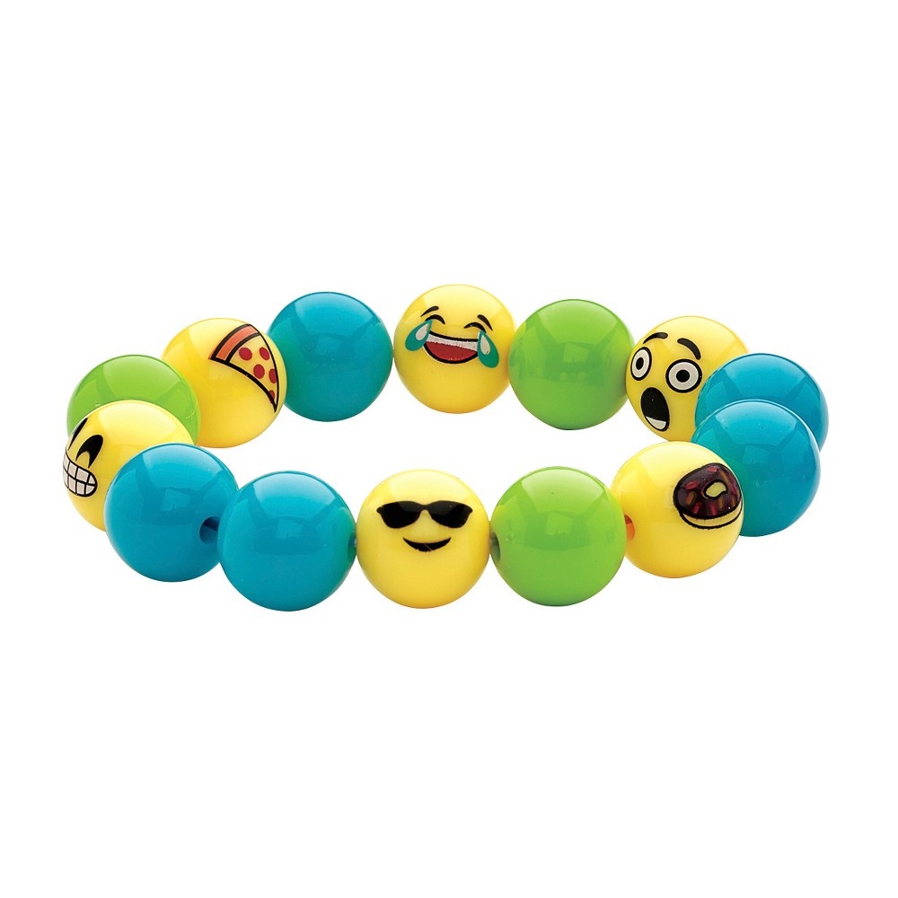 slide 4 of 8, Creativity for Kids Jewelry Kit - Emoji Bracelets, 1 ct