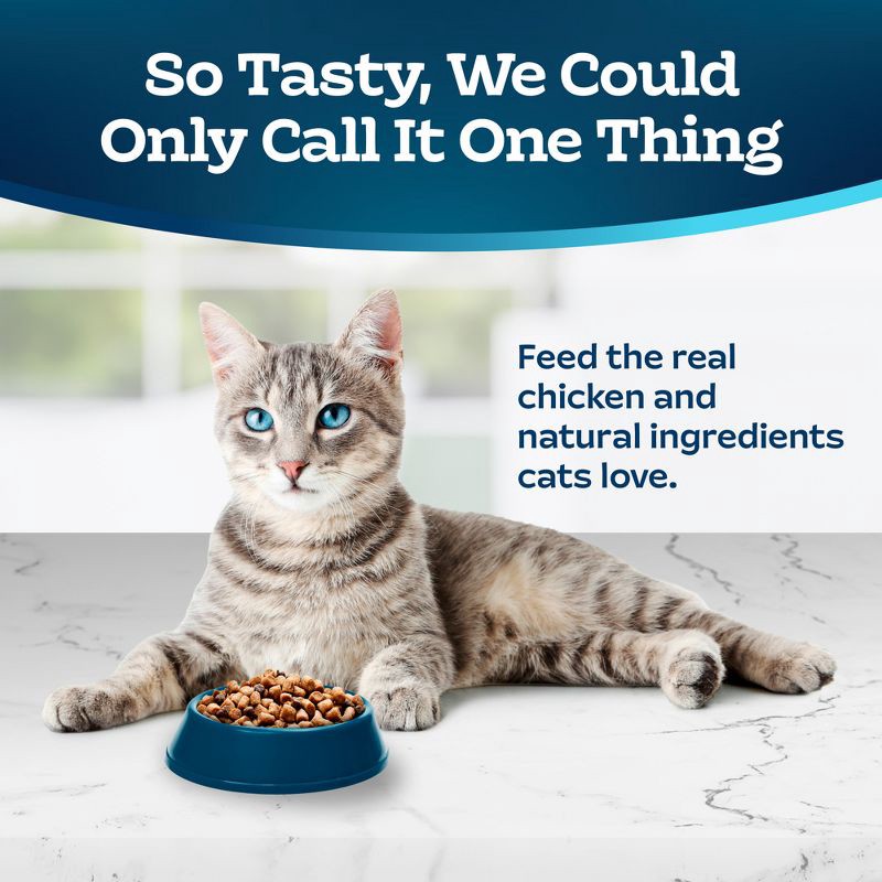 slide 3 of 10, Blue Buffalo Tastefuls Hairball Control Natural Adult Dry Cat Food with Chicken - 5lbs, 5 lb