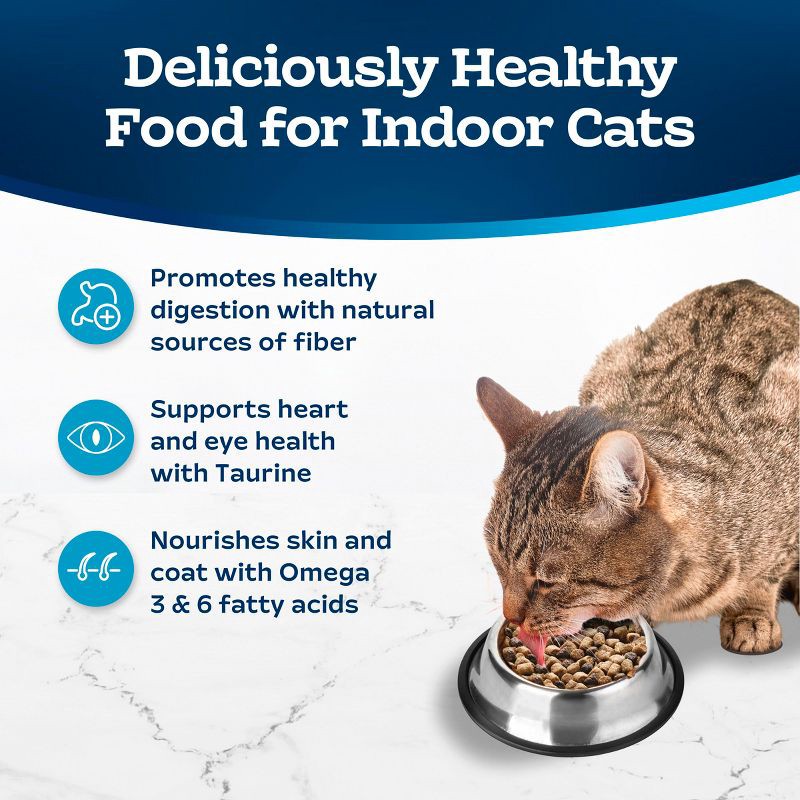 slide 7 of 11, Blue Buffalo Blue Tastefuls Adult Indoor Chicken & Brown Rice Recipe Dry Cat Food - 5lbs, 5 lb