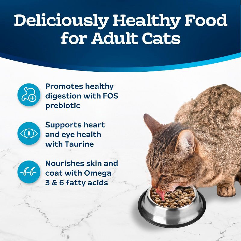 slide 7 of 11, Blue Buffalo Tastefuls Sensitive Stomach Natural Adult Dry Cat Food with Chicken - 5lbs, 5 lb