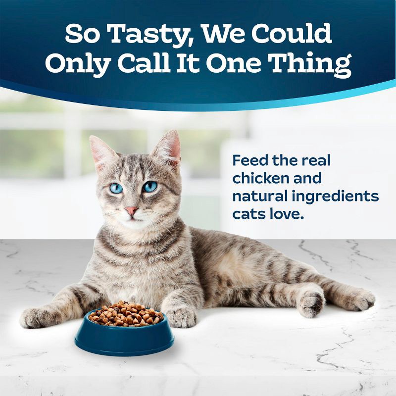 slide 6 of 11, Blue Buffalo Tastefuls with Chicken Indoor Natural Adult Dry Cat Food - 10lbs, 10 lb