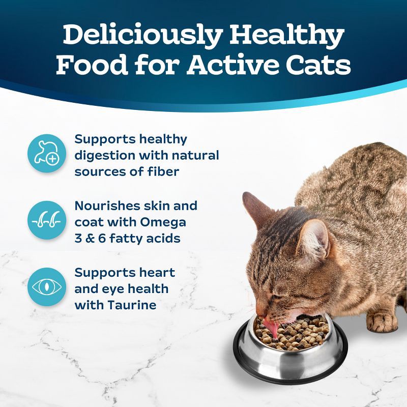 slide 8 of 9, Blue Buffalo Tastefuls Active Natural Adult Dry Cat Food with Chicken - 10lbs, 10 lb