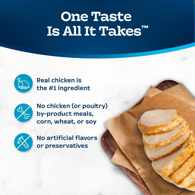 slide 4 of 11, Blue Buffalo Tastefuls Sensitive Stomach Natural Adult Dry Cat Food with Chicken - 10lbs, 10 lb