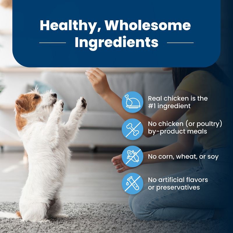 slide 6 of 10, Blue Buffalo Life Protection Formula Natural Puppy Dry Dog Food with Chicken and Brown Rice - 5lbs, 5 lb