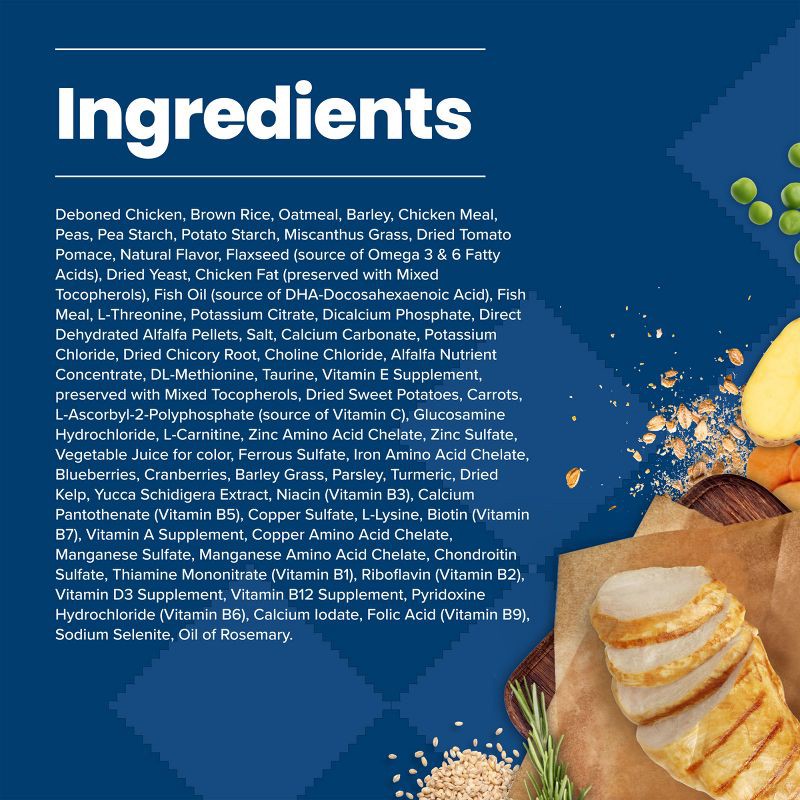 slide 5 of 11, Blue Buffalo Life Protection Formula Natural Senior Dry Dog Food with Chicken and Brown Rice - 5lbs, 5 lb