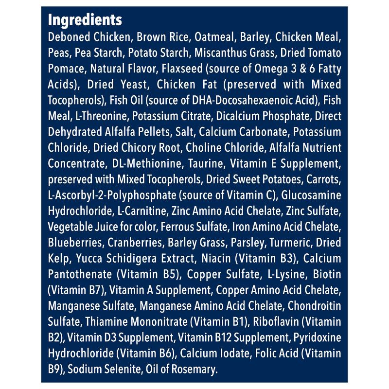 slide 9 of 9, Blue Buffalo Life Protection Formula Natural Senior Dry Dog Food with Chicken and Brown Rice - 15lbs, 15 lb