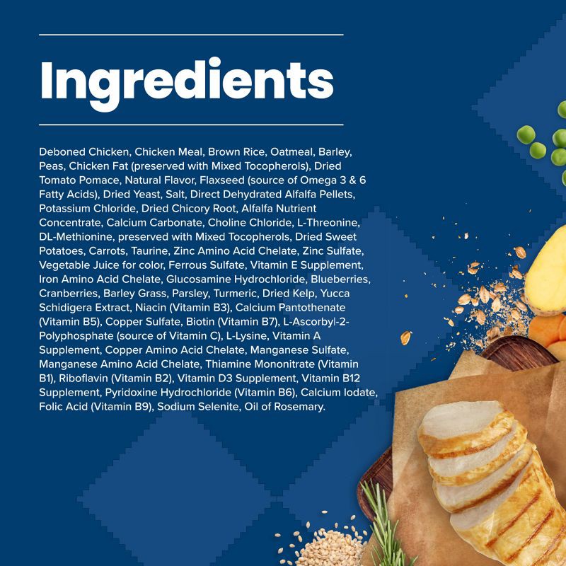 slide 5 of 10, Blue Buffalo Life Protection Formula Natural Adult Dry Dog Food with Chicken and Brown Rice - 15lbs, 15 lb