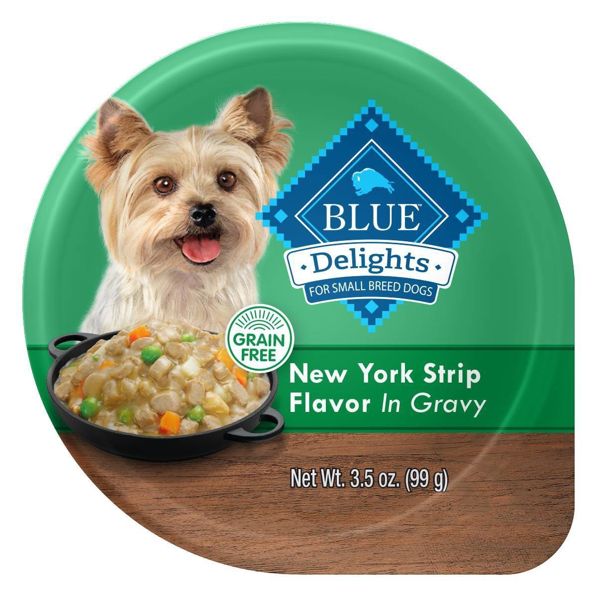 Blue Buffalo Delights Grain Free In Gravy Small Breed Wet Dog Food New ...