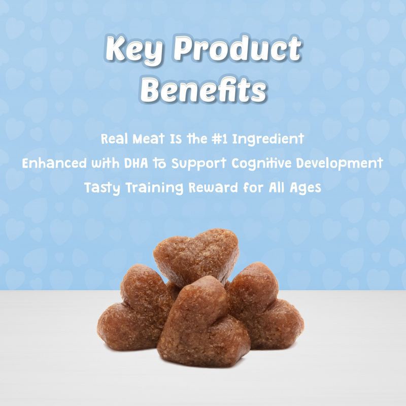 slide 9 of 10, Blue Buffalo Blue Bits Natural Soft-Moist Training Dog Treats with Chicken Recipe - 11oz, 11 oz