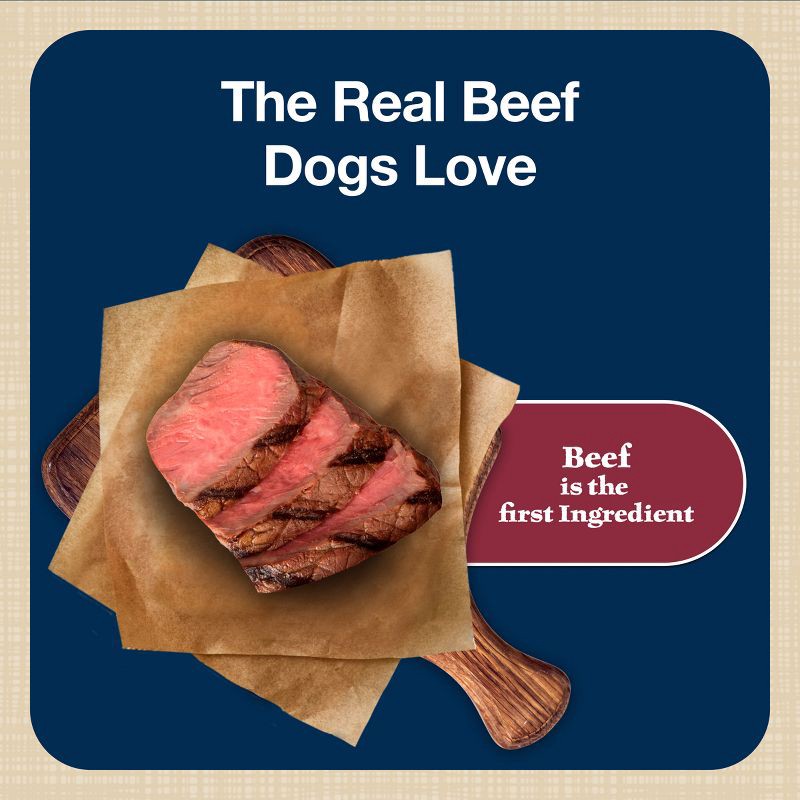 slide 3 of 9, Blue Buffalo Bits Natural Soft-Moist Training Dog Treats with Beef Recipe - 11oz, 11 oz