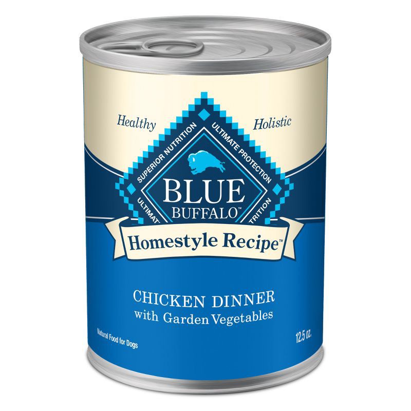 slide 1 of 10, Blue Buffalo Homestyle Recipe Natural Adult Wet Dog Food with Chicken Flavor - 12.5oz, 12.5 oz