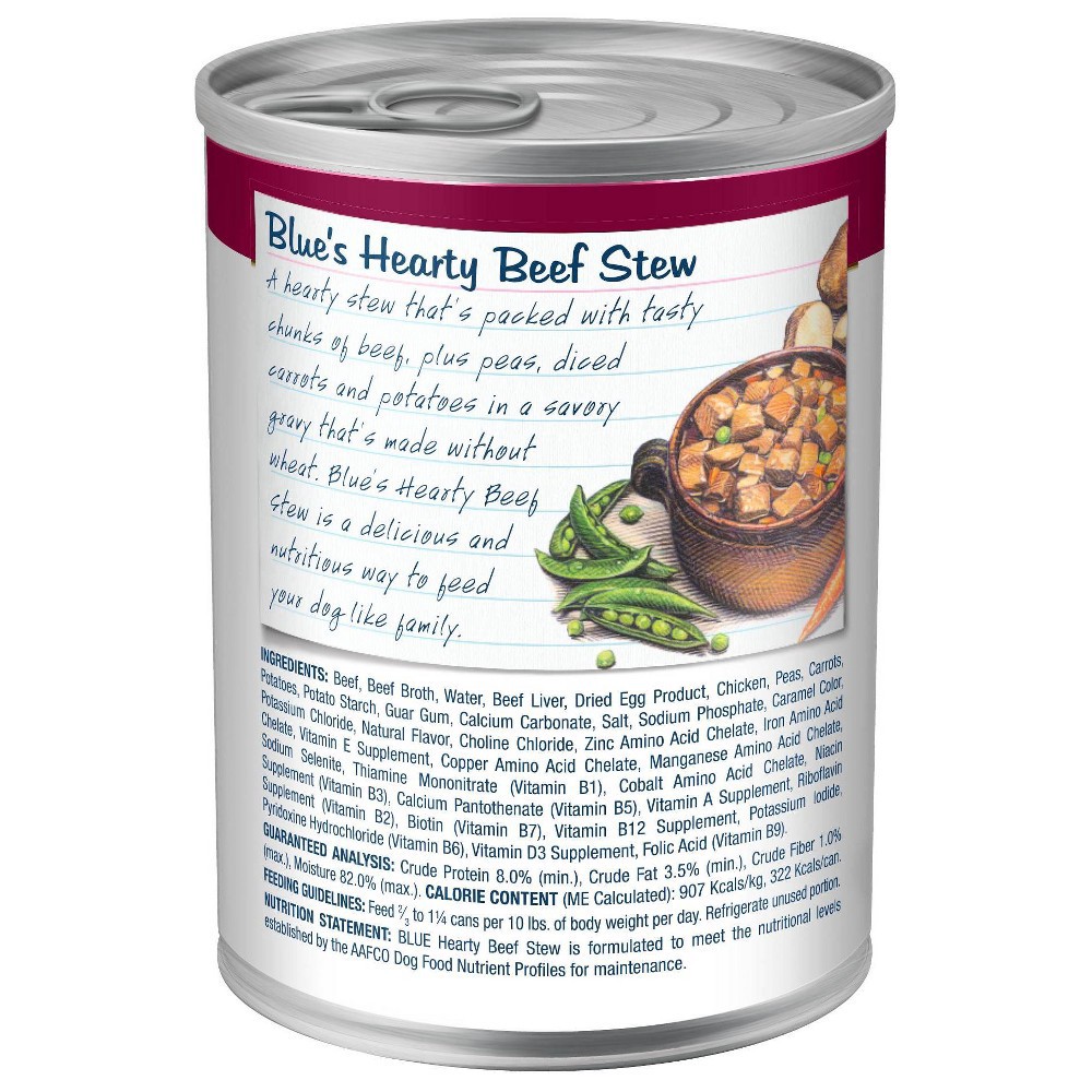 slide 2 of 4, Blue Buffalo Blue's Stew Grain Free Wet Dog Food Hearty Beef Stew - 12.5oz, 12.5 oz