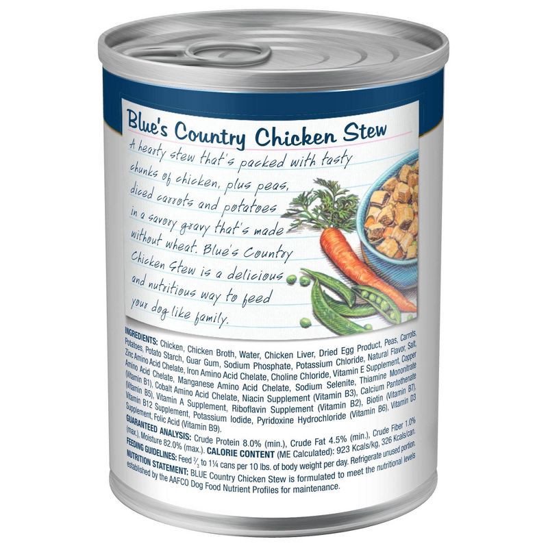 slide 2 of 4, Blue Buffalo Blue's Stew Natural Adult Wet Dog Food with Chicken Stew - 12.5oz, 12.5 oz