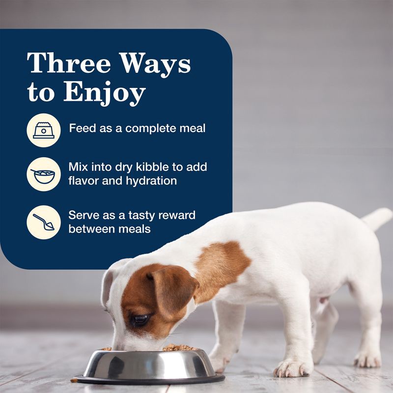 slide 7 of 10, Blue Buffalo Homestyle Recipe Natural Puppy Wet Dog Food Chicken Dinner with Garden Vegetables - 12.5oz, 12.5 oz