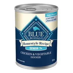 Blue Buffalo Homestyle Recipe Natural Senior Wet Dog Food with Chicken - 12.5oz