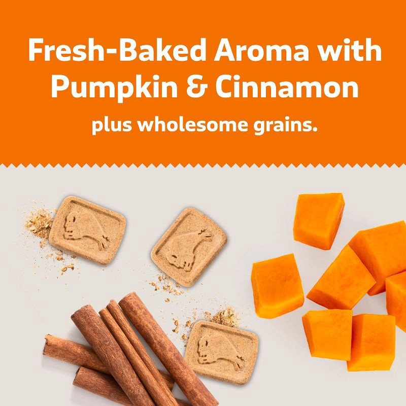 slide 3 of 10, Blue Buffalo Health Bars Pumpkin and Cinnamon Flavor Natural Crunchy Dog Treat Biscuits - 16oz, 16 oz