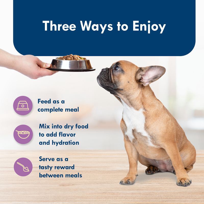 slide 8 of 11, Blue Buffalo Delights Natural Adult Small Breed Wet Dog Food Cups Pate Style, Grilled Chicken & Top Sirloin Beef Flavor - 3.5oz/12ct, 12 ct; 3.5 oz