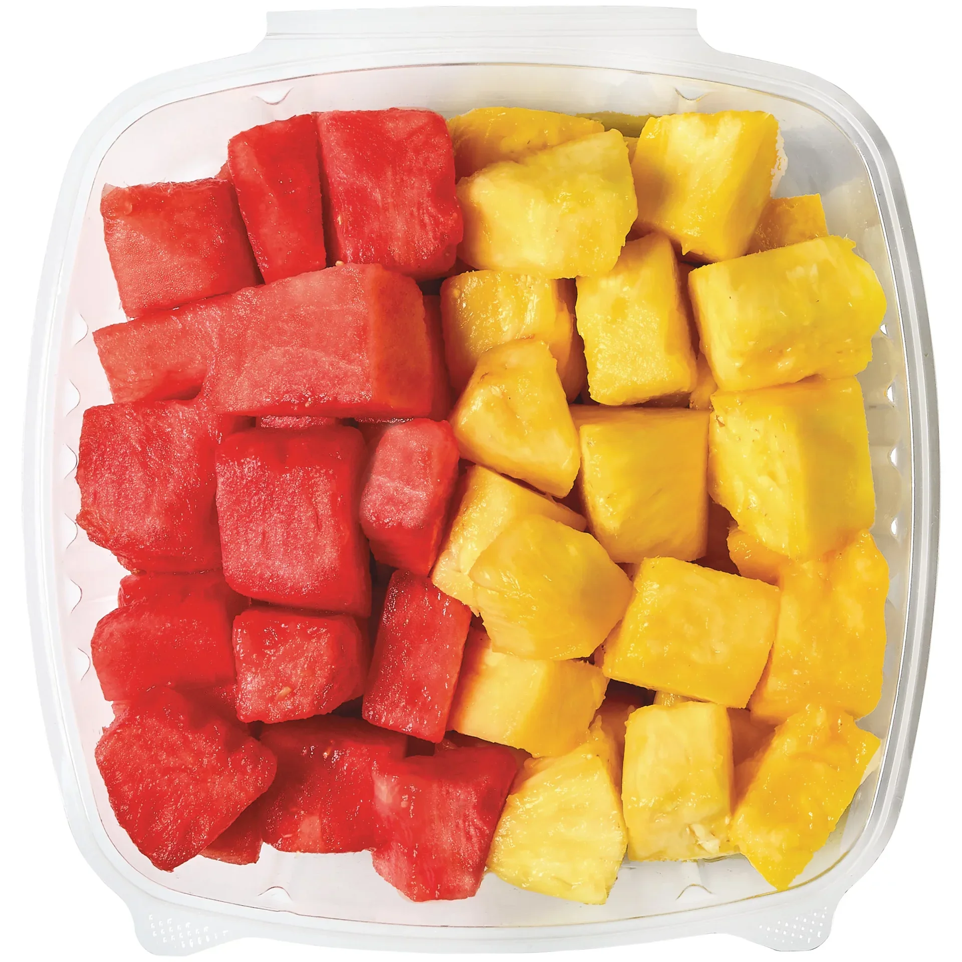 slide 1 of 1, H-E-B Fresh Cut Watermelon & Pineapple - Extra Large, per lb