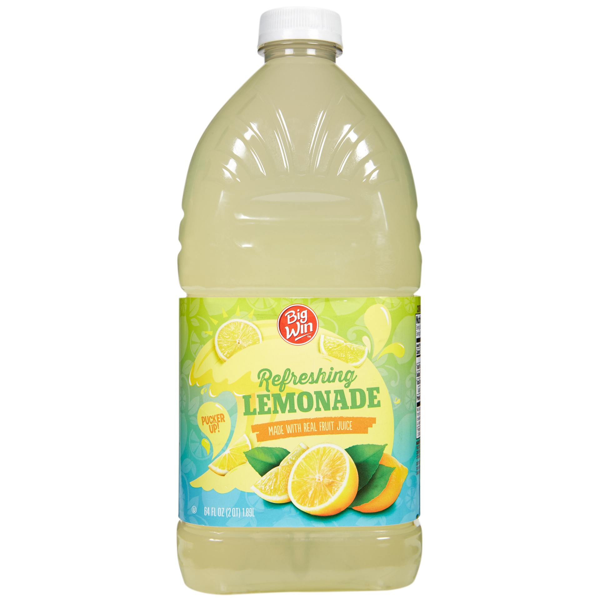 slide 1 of 3, Big Win Lemonade, 64 fl oz