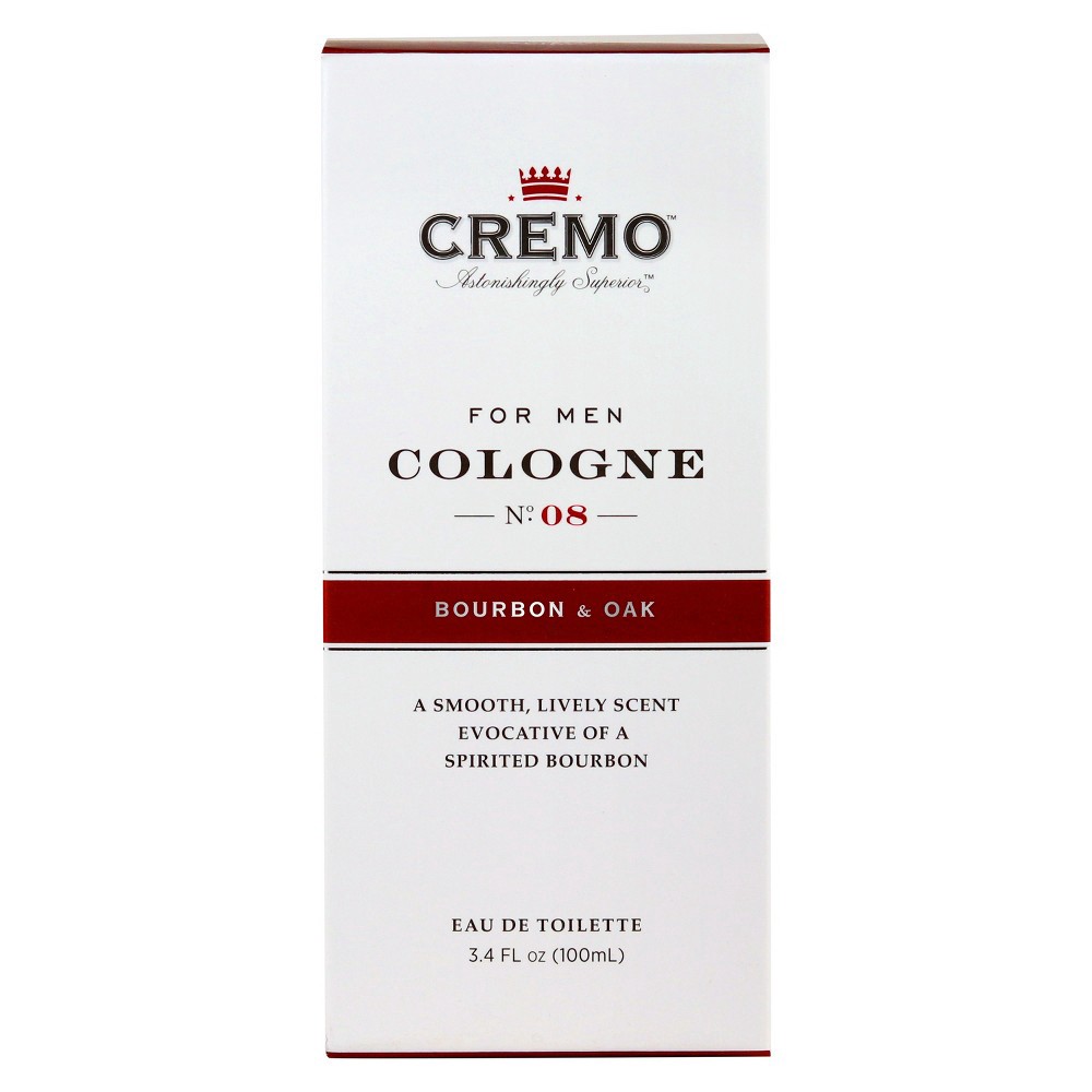 slide 2 of 5, Cremo Bourbon & Oak Men's Spray Cologne - 3.4 fl oz, 3.4 fl oz