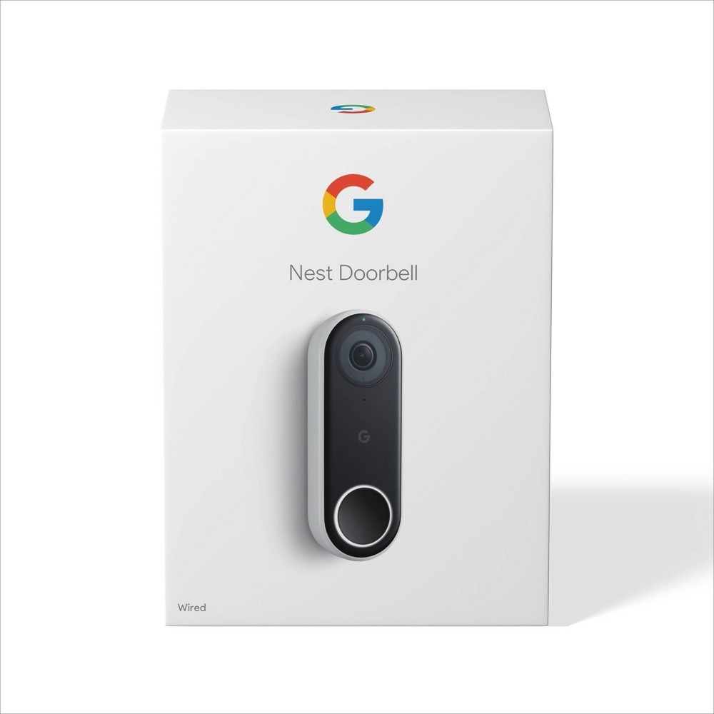 slide 3 of 5, Google Nest HDR Video Doorbell (Wired), 1 ct