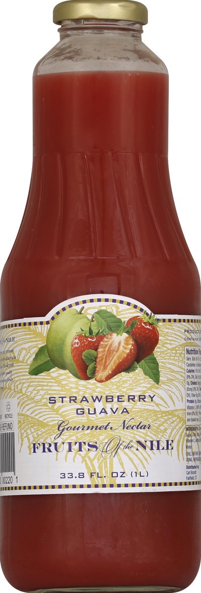 slide 4 of 4, Fruit of the Nile Nectar Strawberry Guava - 33.8 fl oz, 33.8 fl oz