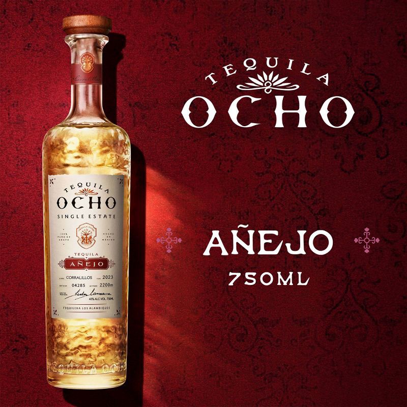 slide 4 of 9, Tequila Ocho Añejo Tequila - 750ml Bottle, 750 ml