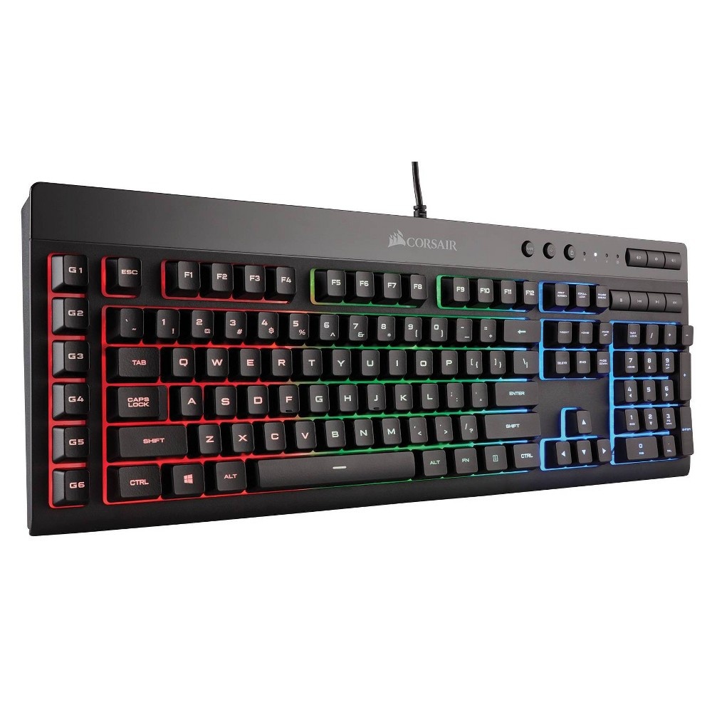 slide 2 of 3, CORSAIR K55 RGB Gaming Keyboard - Black, 1 ct