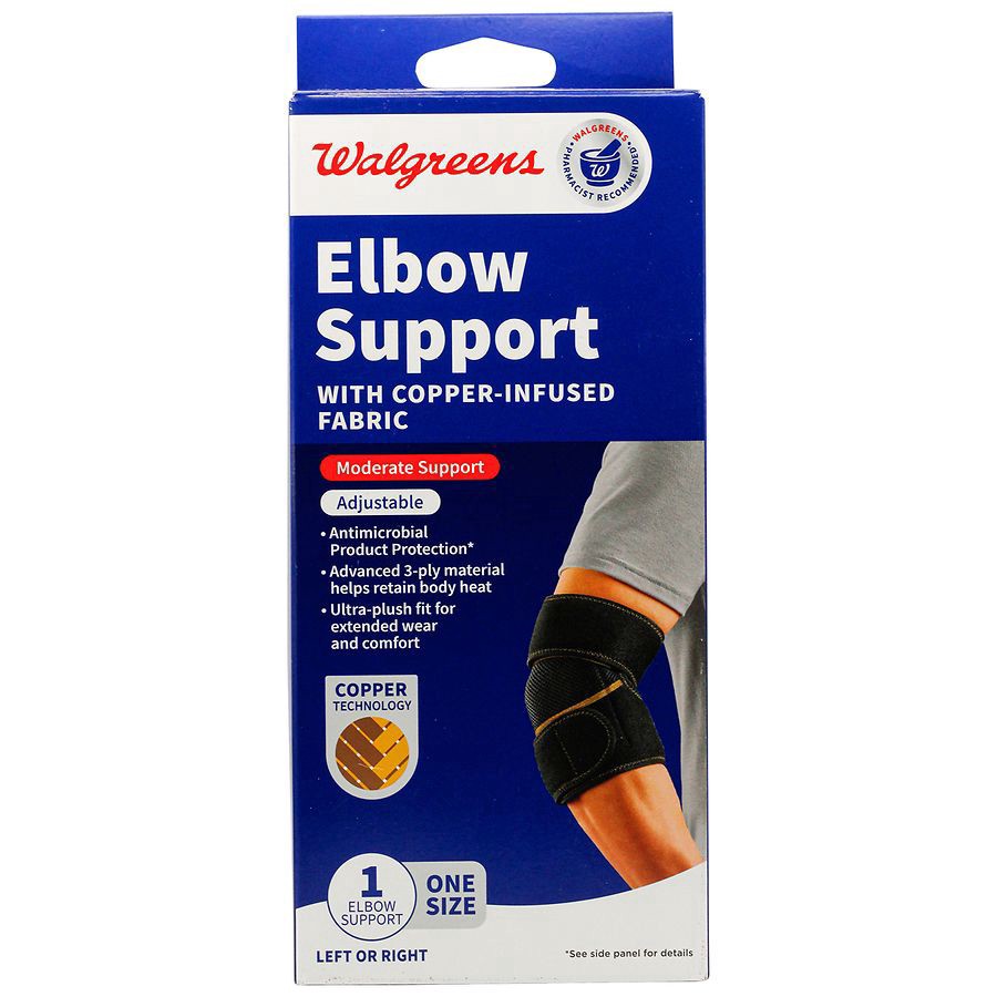 slide 1 of 4, Walgreens Elbow Support, 1 ct