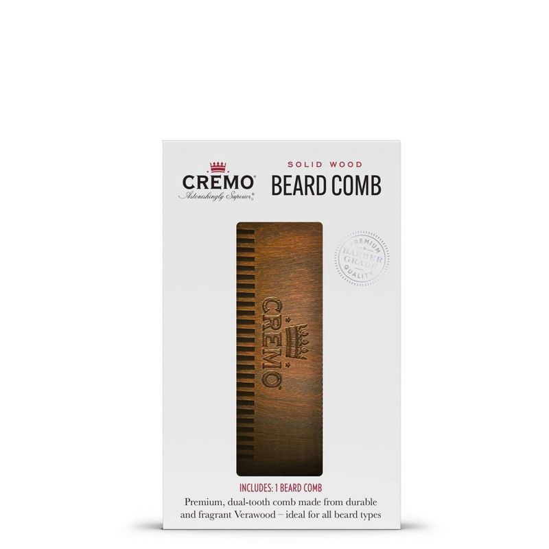 slide 2 of 7, Cremo Beard Comb 1ct, 1 ct